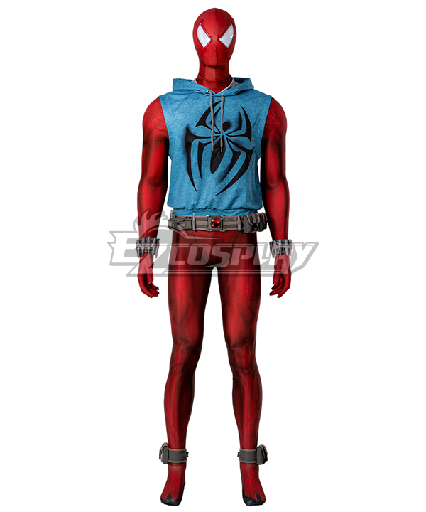 Spider Man Across The Spider Verse Scarlet Spider Cosplay Costume
