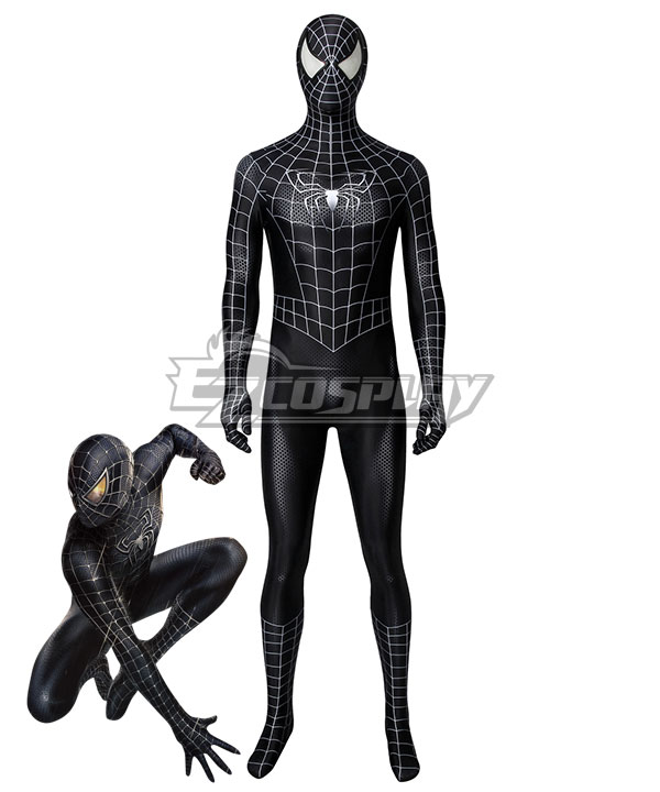 Spider Man 3 Venom Spider-man Zentai Jumpsuit Cosplay Costume