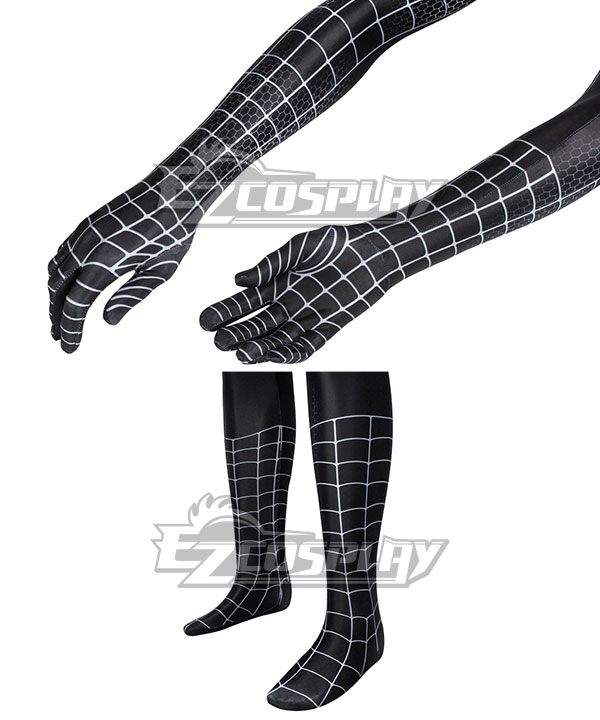 The Amazing Spider-Man 3 Black Venom Spider-Man Tights Cosplay - Foto 4