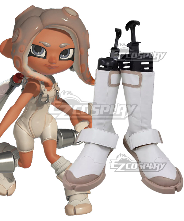 Splatoon 3 Side Order Agent 8 Shoes Cosplay Boots