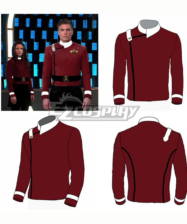 

Star Trek Discovery and Star Trek The Wrath of Khan Uniforms Cosplay Costume