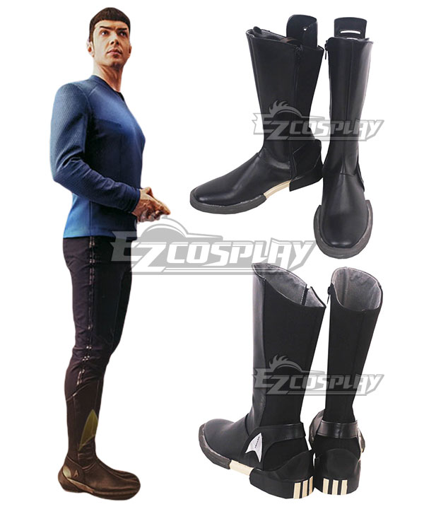 Star Trek: Strange New Worlds Spock Shoes Cosplay Boots