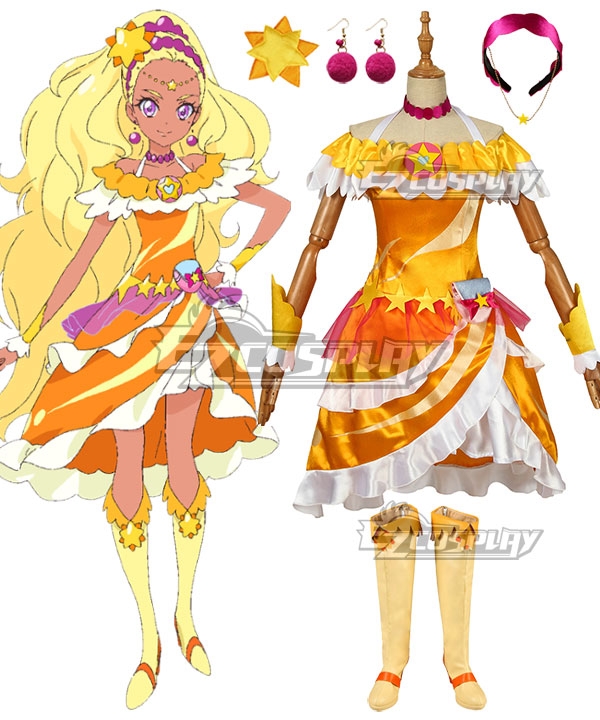 

Star Twinkle PreCure Cure Cure Soleil Amamiya Elena Cosplay Costume