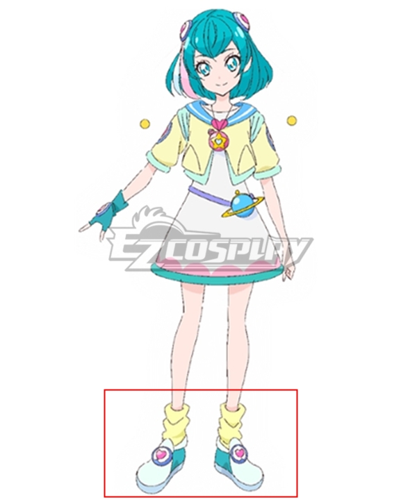 Star Twinkle PreCure Cure Milky Hagoromo Lala Daily Blue Cosplay Shoes