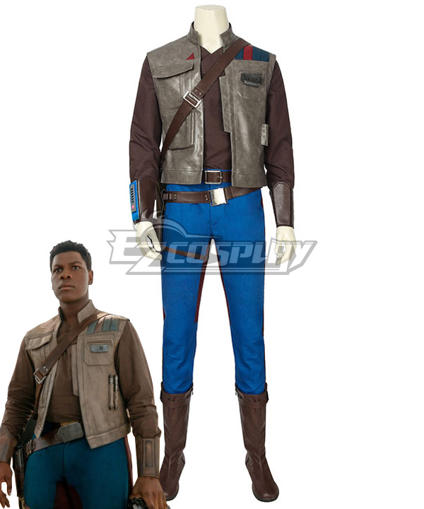 

Star Wars 9 The Rise of Skywalker Finn Cosplay Costume