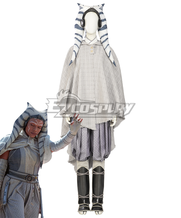 Star Wars Ahsoka (2023 TV Mini Series) Ahsoka Tano Whtie Cosplay Costume