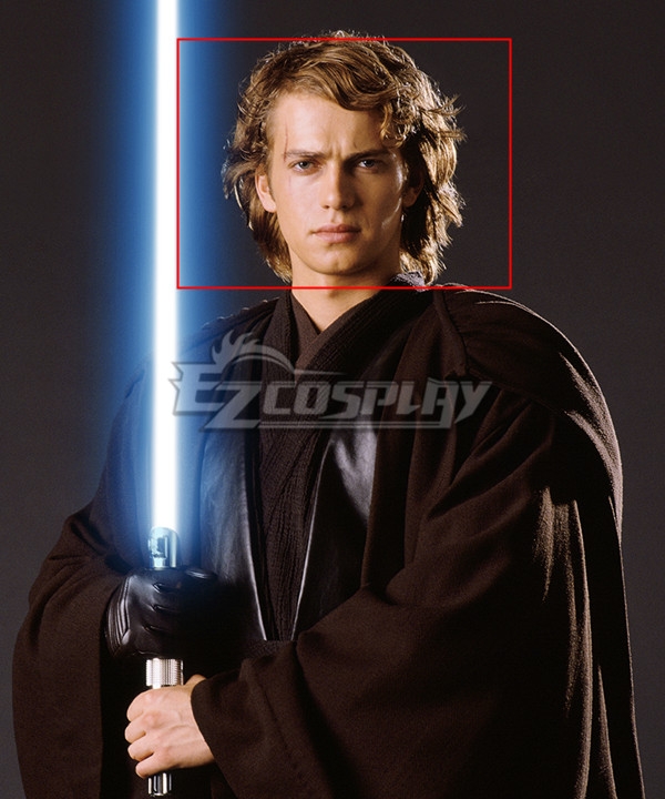 

Star Wars Episode III Revenge Of The Sith Anakin Skywalker Golden Cosplay Wig