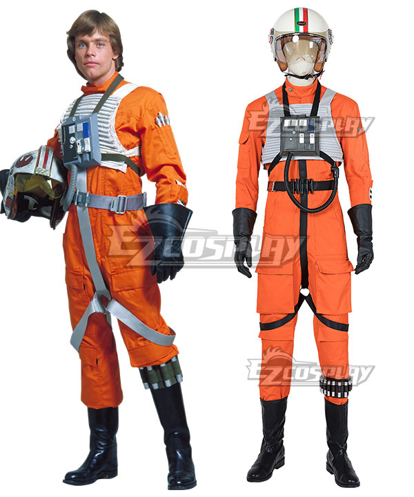 Star Wars Luke Skywalker X-Wing Pilot Fighter Cosplay Costume
