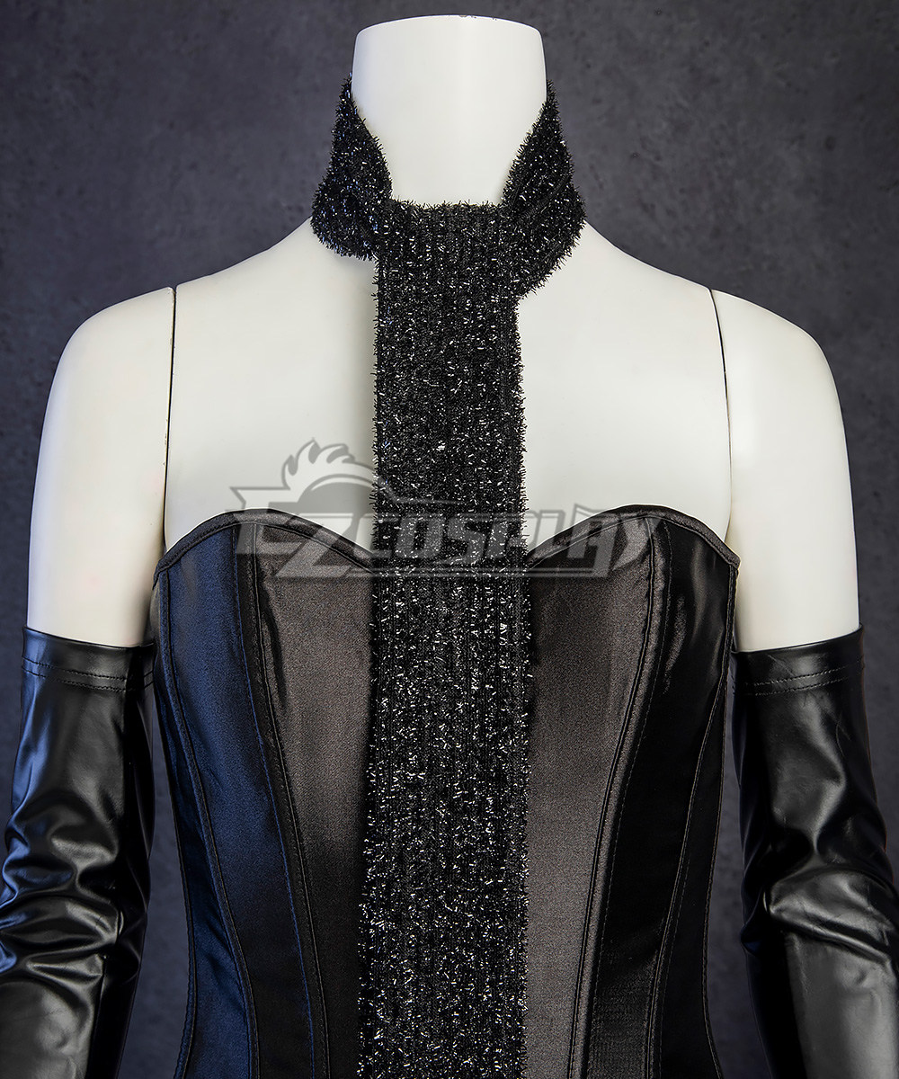 Star Wars Padme Amidala Black Corset Dress Cosplay Costume