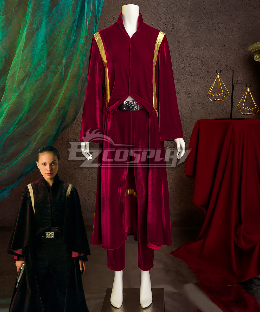 Star Wars Padme Naberrie Amidala Battle suit Cosplay Costume