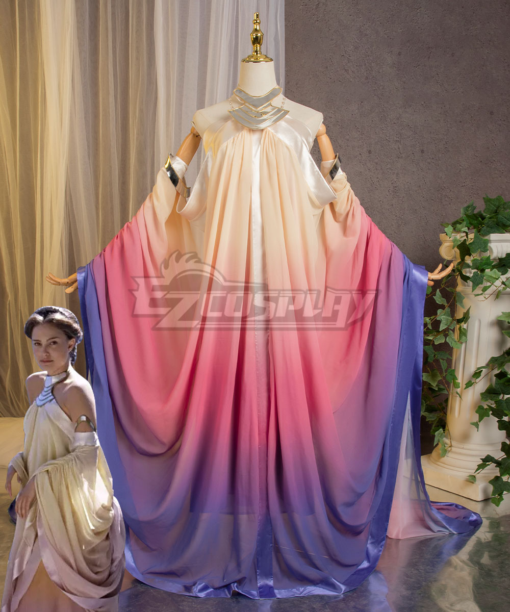 Star Wars Padme Naberrie Amidala Cosplay Costume - A Edition