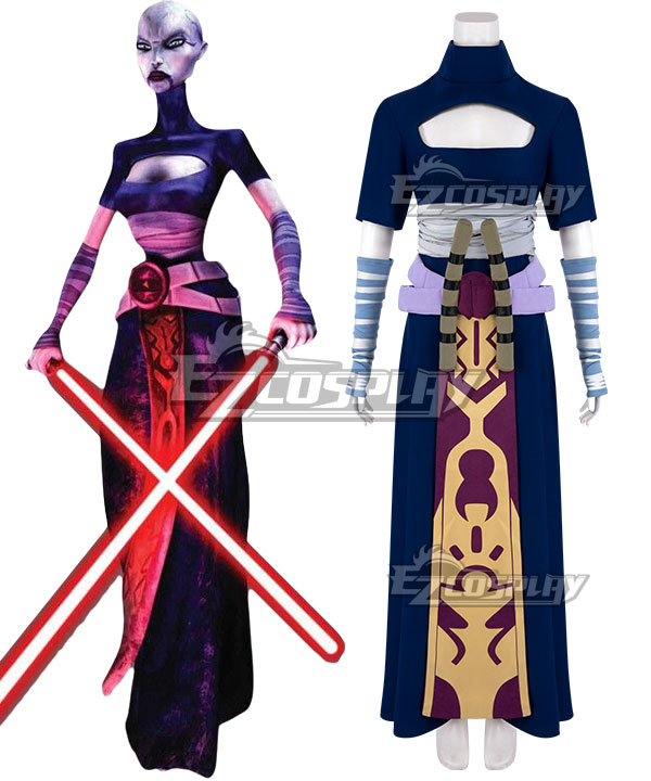 Star Wars: The Clone Wars  Asajj Ventress Cosplay Costume