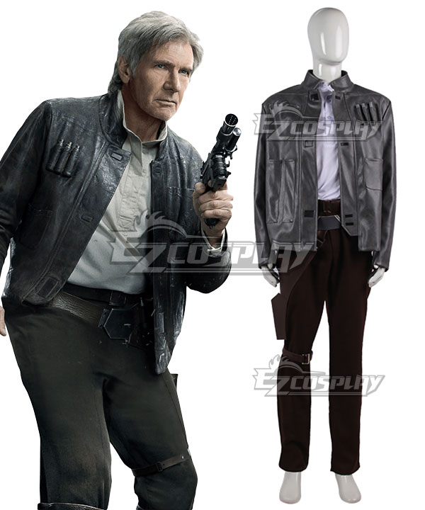 Star Wars The Force Awakens Han Solo Cosplay Costume