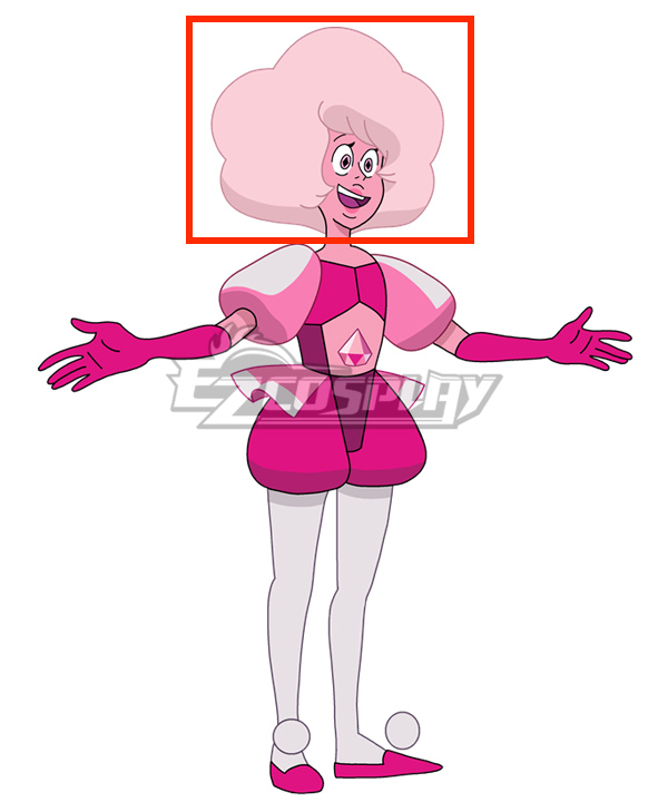 Steven Universe Pink Diamond Pink Cosplay Wig
