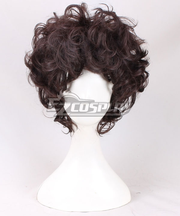 Stranger Things Eleven Brown Cosplay Wig - Main Image