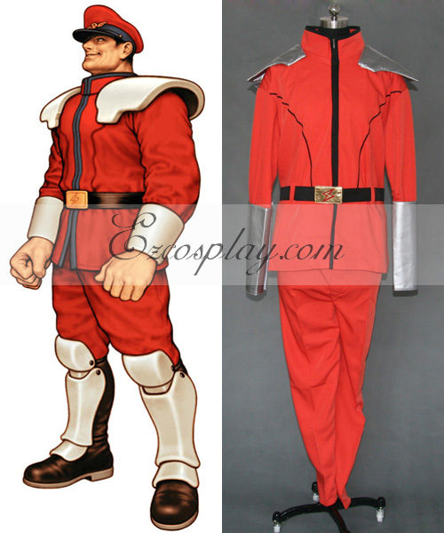 Street Fighter M.Bison Cosplay Costume