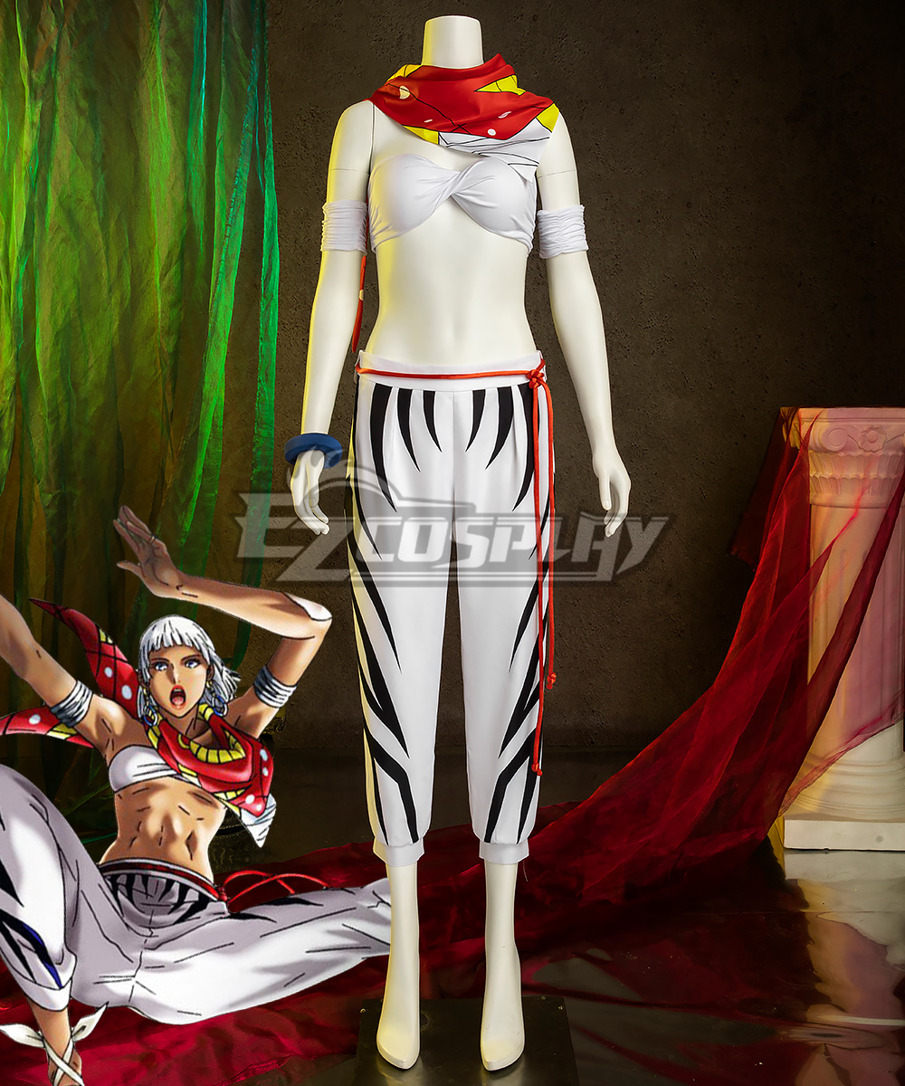 Street Fighter VI 6 SF6 Elena Cosplay Costume