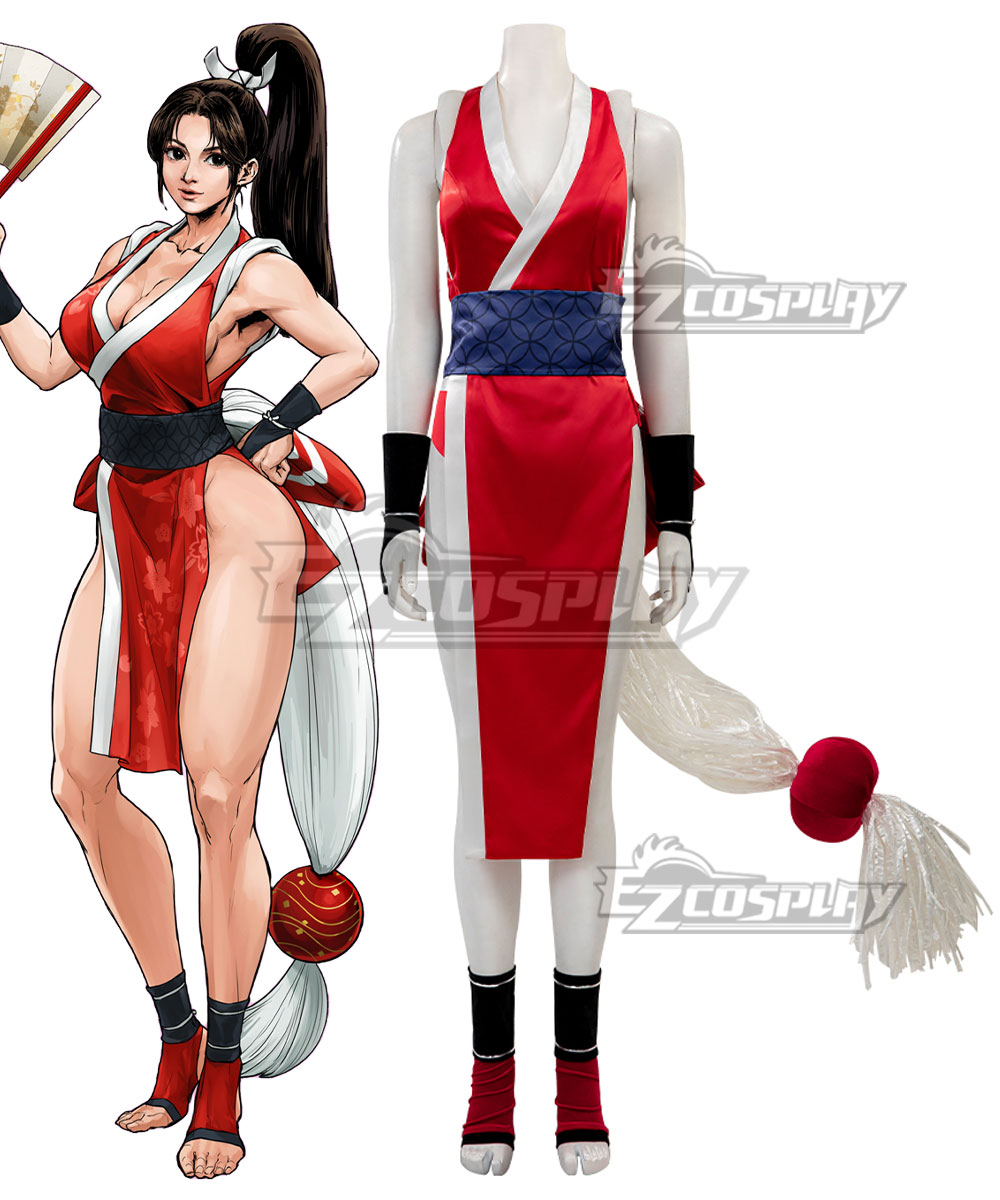 Street Fighter VI 6 SF6 Mai Shiranui Cosplay Costume