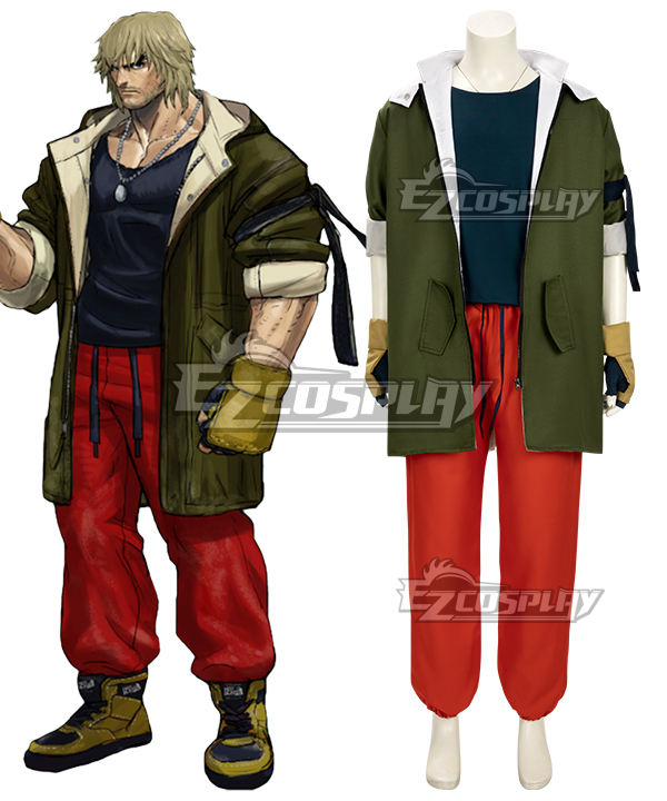 Plus Size Street Fighter Ken Costume for Men