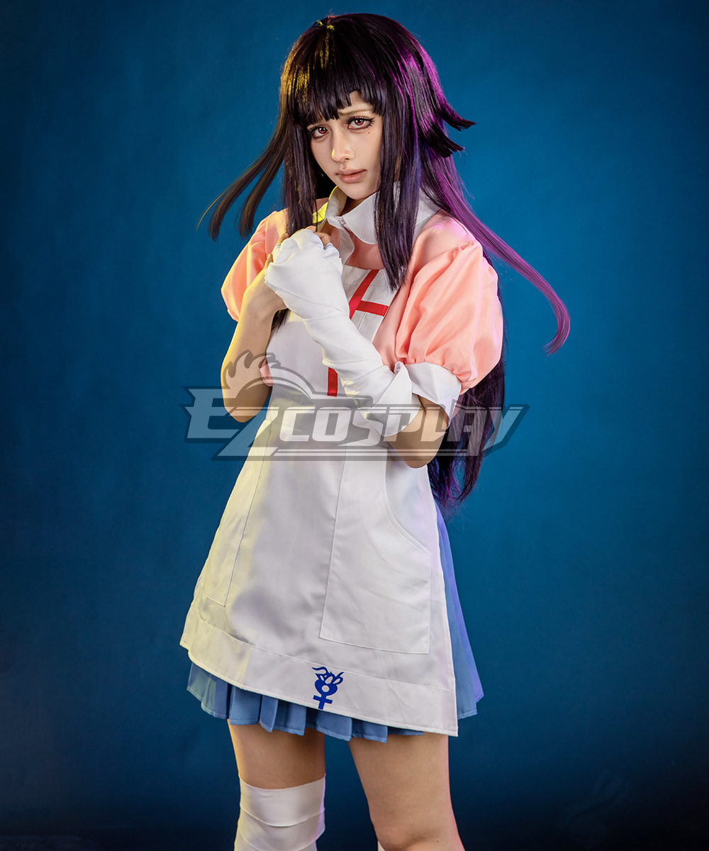 Super Danganronpa Dangan Ronpa 2 Mikan Tsumiki Maid Cosplay