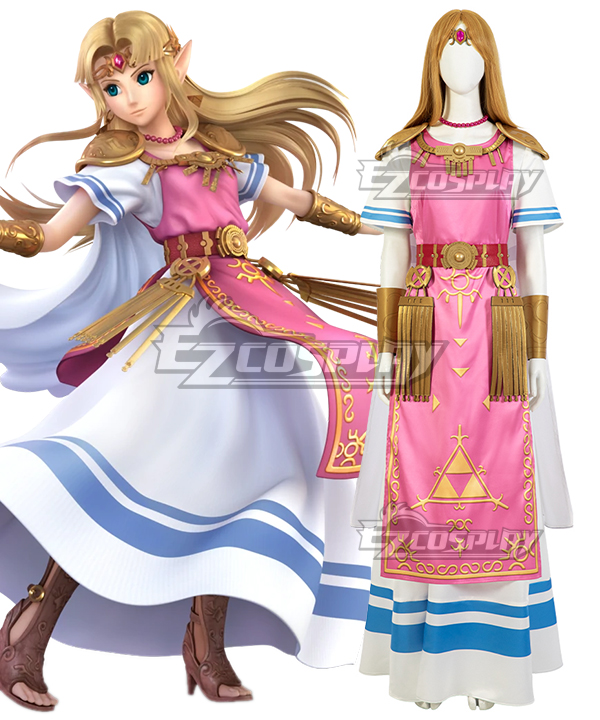 Super Smash Bros. Princess Cosplay Costume