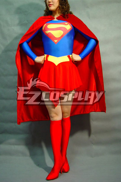 

DC Superwoman Classic Red Cosplay Costume