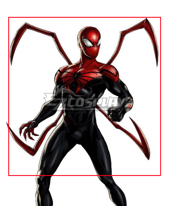 Superior Spider-Man Black Red Superior Spiderman Cosplay Weapon Prop