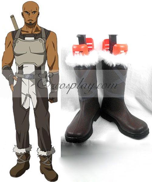 

Sword Art Online Agil Green Cosplay Shoes