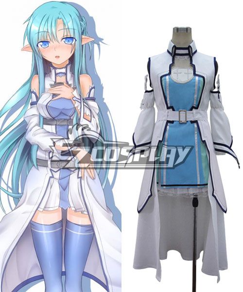 

Sword Art Online ALfheim Online Yuuki Asuna Cosplay Costume