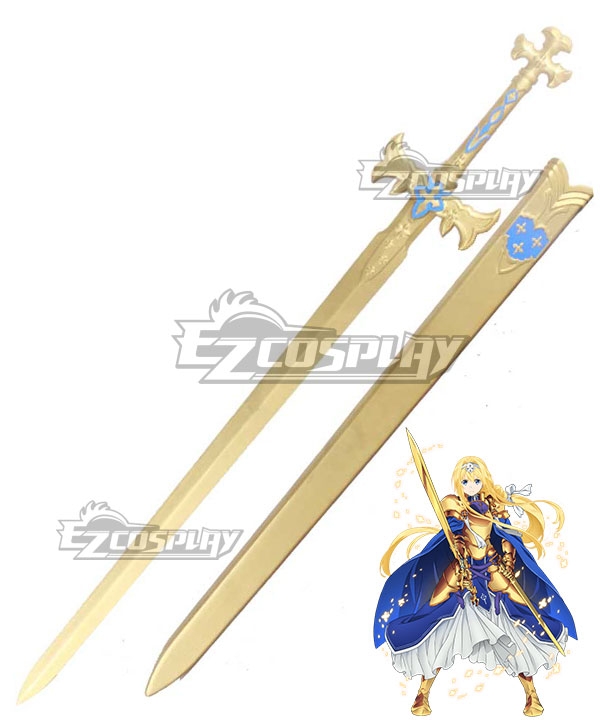 

Sword Art Online Alicization SAO Alice Battle Suit Sword and Scabbard Cosplay Weapon Prop