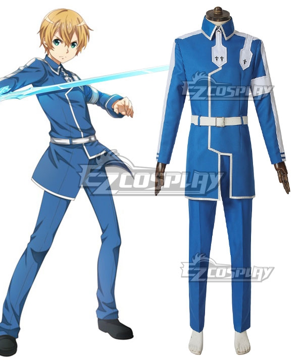 Sword Art Online Alicization SAO Anime Eugeo Battle Suit Cosplay Costume - A Edition  