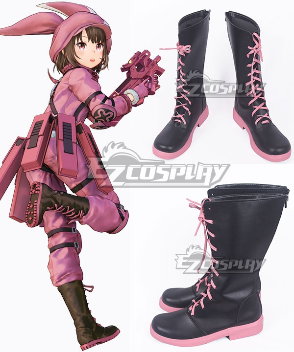 

Sword Art Online Alternative: Gun Gale Online Llenn Kohiruimaki Karen Brown Shoes Cosplay Boots