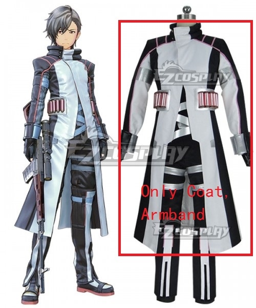 

Sword Art Online: Fatal Bullet Itsuki Cosplay Costume - Only Coat, Armband