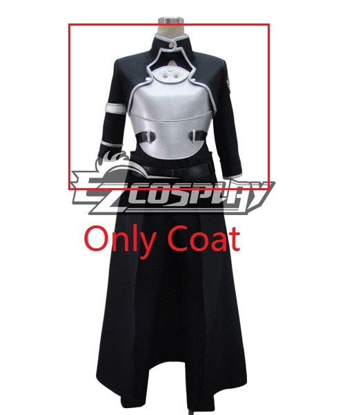 

Sword Art Online II SAO Sodo Ato Onrain Gun Gale Online GGO Kirigaya Kazuto Kirito Cosplay Costume-Only Coat