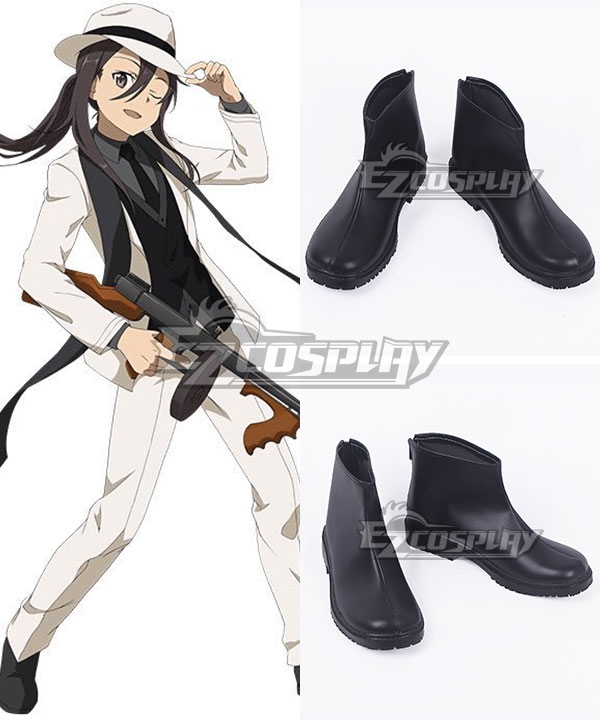 

Sword Art Online Kirigaya Kazuto Kirito Black Cosplay Shoes