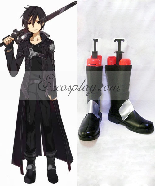 

Sword Art Online Kirito Cosplay Shoes