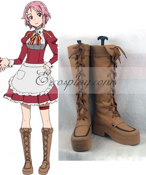 

Sword Art Online Lisbeth Rika Shinozak Cosplay Boots