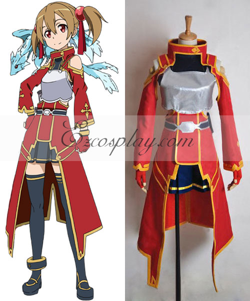 Sword Art Online Silica Shirika Ayano Keiko Cosplay Costume