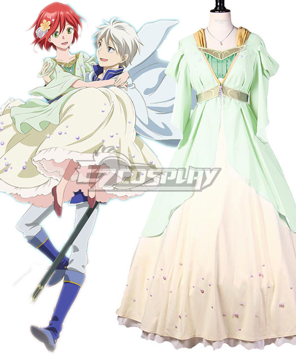 

Snow White with the Red Hair Shirayuki Cosplay Costume