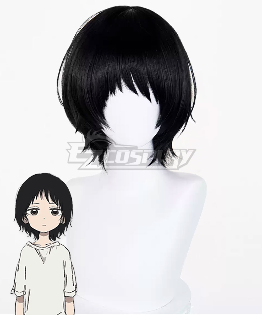 kinuko♡ Wind Breaker Haruka Sakura short layered black silver split wig