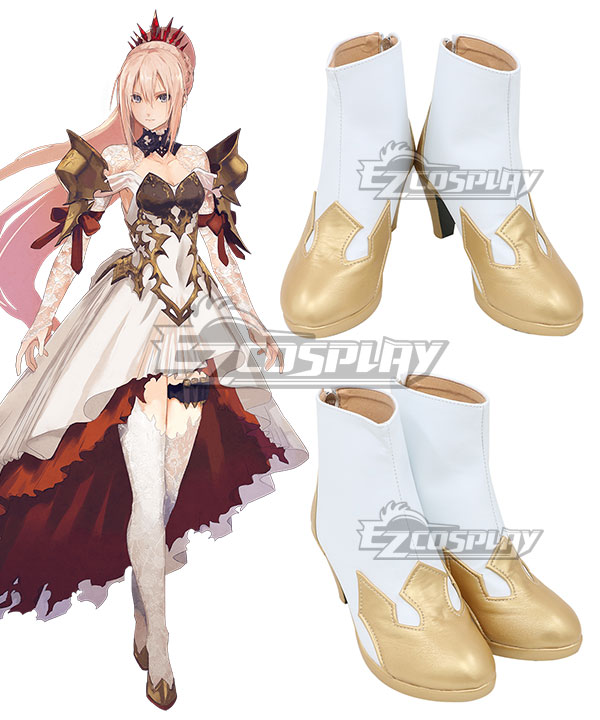 Tales of Arise Shionne Golden Cosplay Shoes