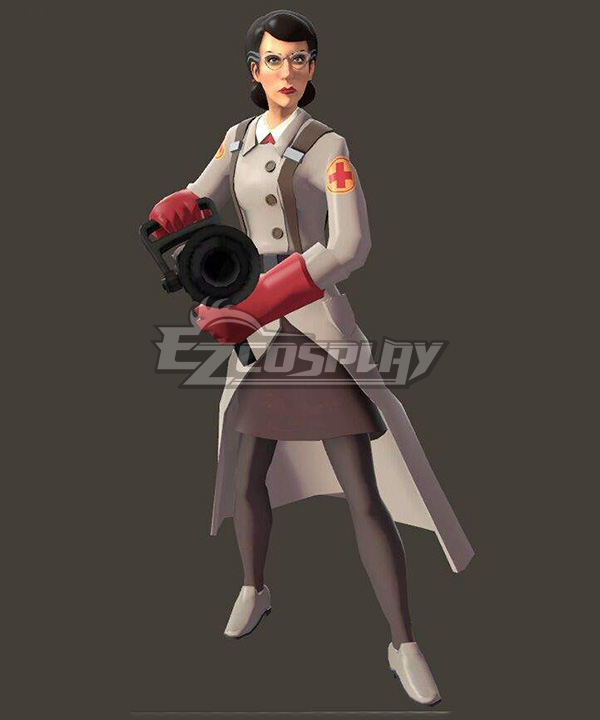 Team Fortress 2 Female Medic Cosplay Costume