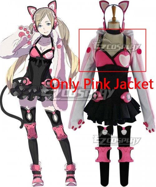 Tekken Lucky Chloe Cosplay Costume - Only Pink Jacket