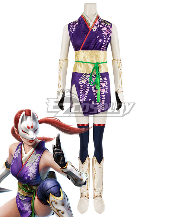Tekken Tag Tournament 2 Kunimitsu Cosplay Costume