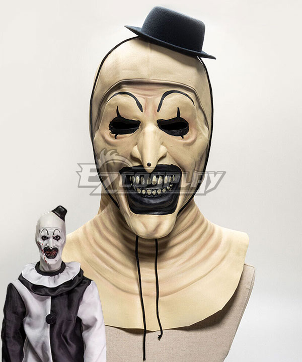 Terrifier Art the Clown (Thornton) Mask Cosplay Accessory Prop