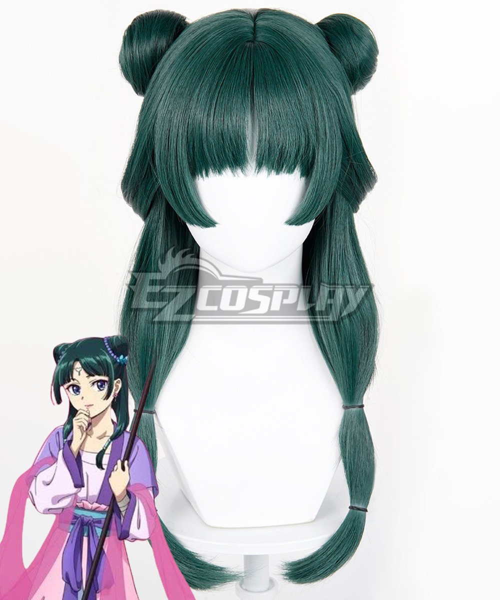 The Apothecary Diaries 2 Maomao Green Cosplay Wig