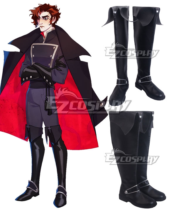 

The Arcana Julian Devorak Black Shoes Cosplay Boots
