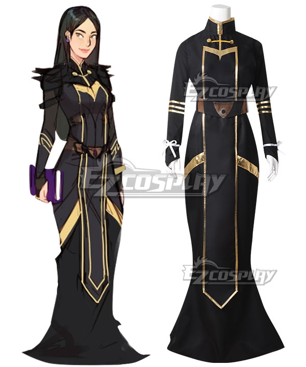 The Dragon Prince Claudia Dress Cosplay Costume