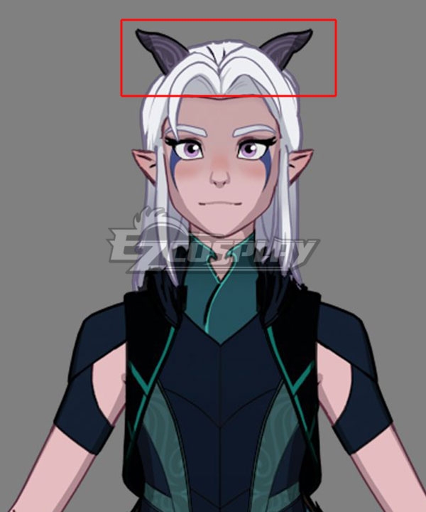 

The Dragon Prince Rayla Horns Cosplay Accessory Prop