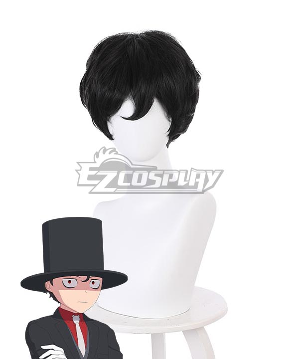 The Duke of Death and His Maid Bocchan Black Cosplay Wig